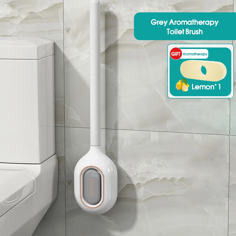 AromaBrush – Magnetische Geur Toiletborstel met Muurbevestiging
