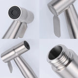 Toiletsproeier / Bidetkraan – RVS | Horizontale Sproei