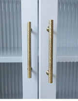 Vintage Handgehamerde Messing Kast- en Ladegrepen – Bronzen Meubelgrepen