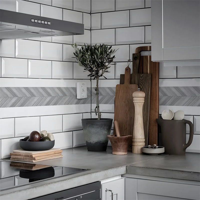 DecoMosaic Waterdichte Mozaïek Wandstickers