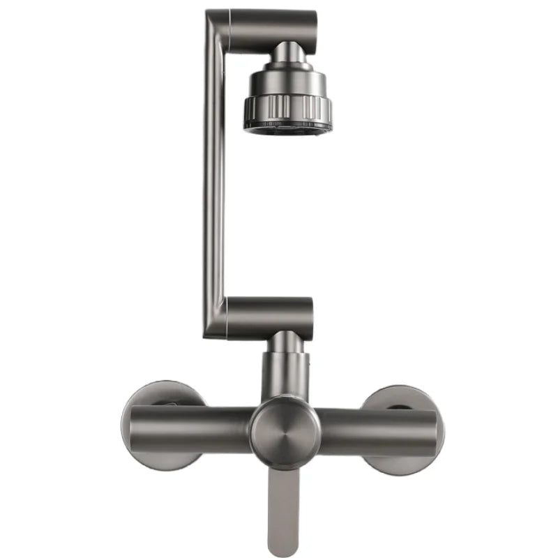 FlexSteel 4-Standen Wandkraan