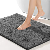 PlushPad Luxe Chenille Badmat – Antislip & Superzacht – Voor Ultiem Comfort in de Badkamer