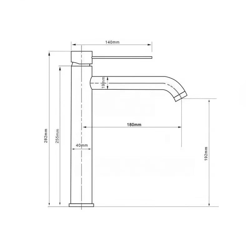AUREVO Geborsteld Roségoud Badkamerkraan
