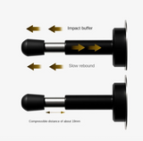 Nurlin Brass Knurled Deurstopper