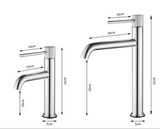 Zwarte Wastafelkraan | Messing | Enkele Handgreep – Modern & Elegant