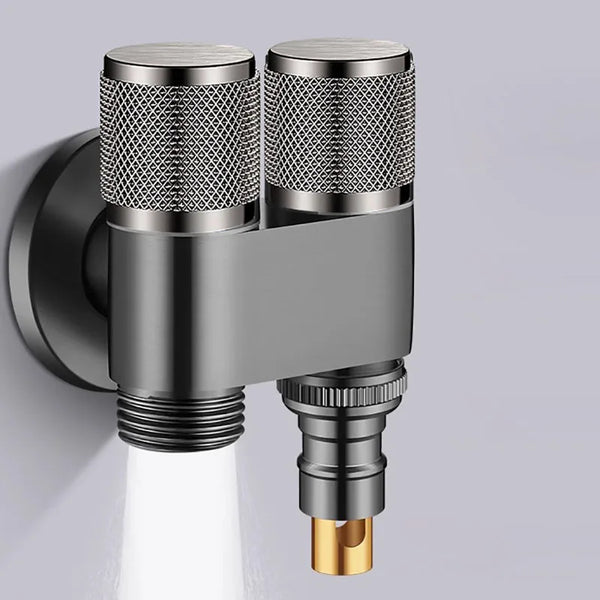DualFlow Pro – 2-in-1 Wandkraan voor Toilet & Wasmachine