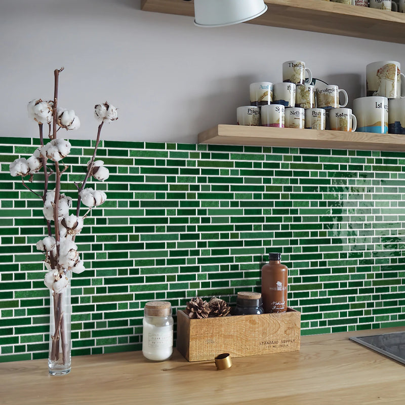 LuxeMarmer Zwart-Wit Marmerlook Wandstickers