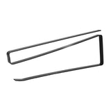 HangEase – Punch-Free Metalen Keukenrol- en Handdoekhouder voor Kastdeuren