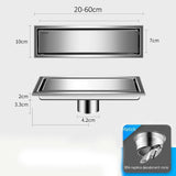 LuxDrain Verborgen Vloerafvoer