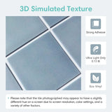 Zelfklevende 3D Wandtegels – PVC | Mat | Water- & Hittebestendig | 30 x 30 cm | 10 Vellen