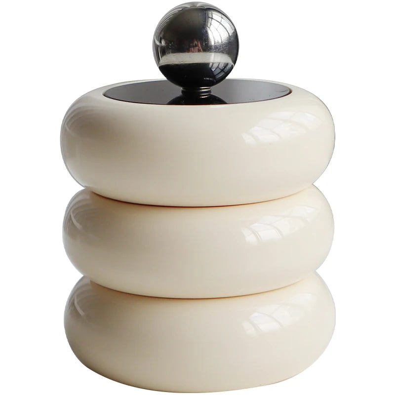 CeramiLux Creatieve Keramische Opbergpot met Deksel