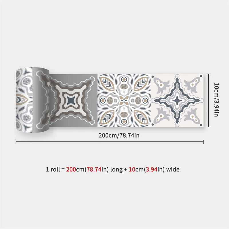 DecoMosaic Waterdichte Mozaïek Wandstickers