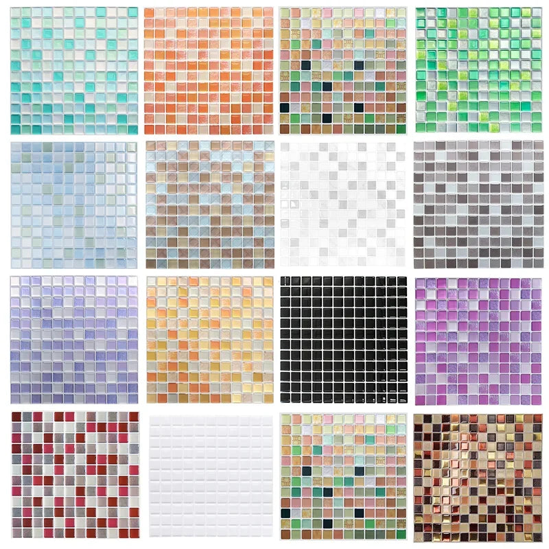 CrystalMosaic 3D Tegelstickers