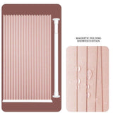 Magneto Vouwbare Douchegordijn