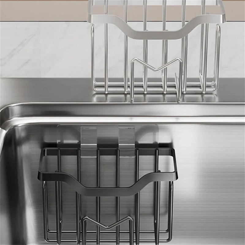 SteelEase – Roestvrijstalen Keuken Organizer voor Spoelbak & Accessoires