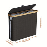 RollGuard Luxe Toiletpapier Mand met Deksel