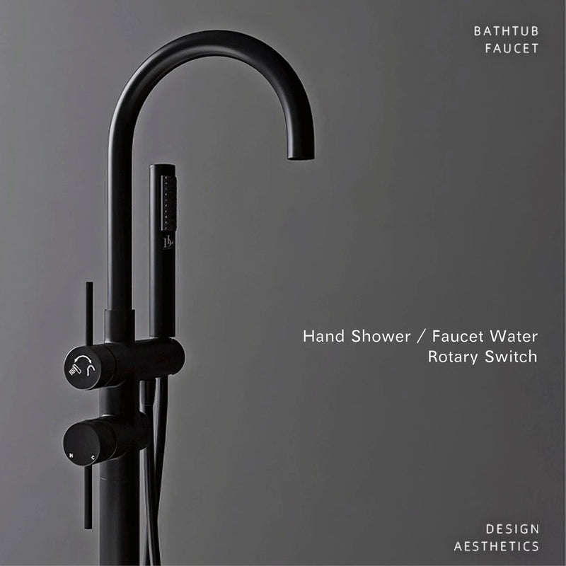 AITANA Luxe Vloerstaande Badkamerkraan