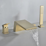 4-delige watervalkraanset