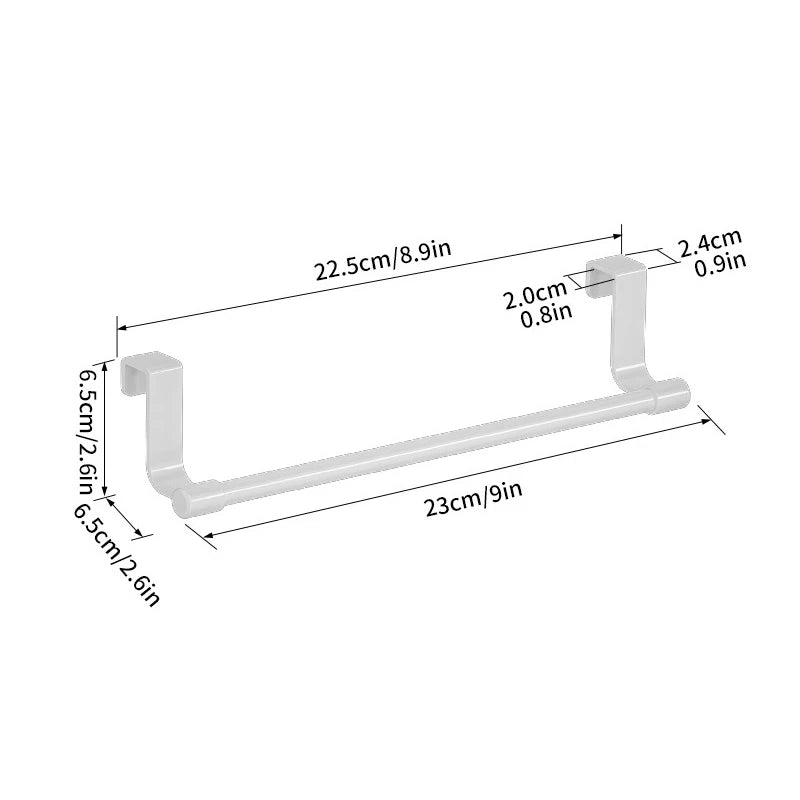 CabinHang – RVS Keukendoekrek zonder Boren