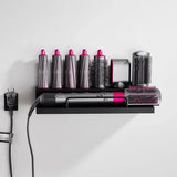 Wandgemonteerde Organizer voor Dyson Airwrap – RVS | Zonder Boren | Dubbele Laag