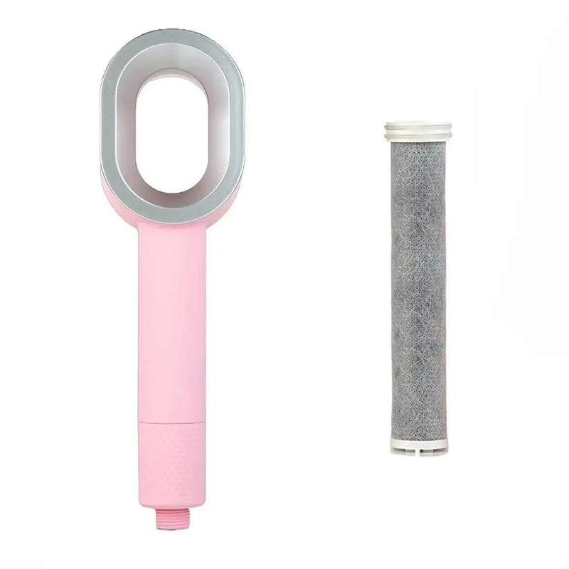 AquaGlow Beauty Filter Douchekop – Hoge Druk, Waterbesparend & Gezuiverd Douchen – Rond Handmodel