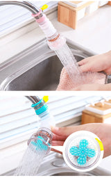 EcoStream 360 – Universele Waterbesparende Kraanbubbler met Rotatie Nozzle