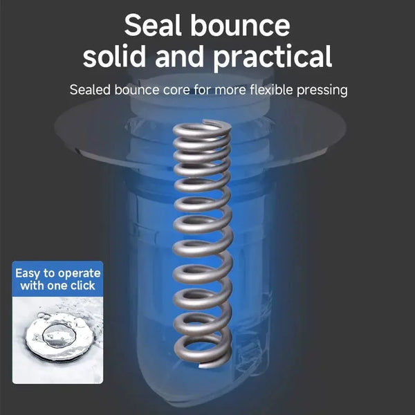 CleanSeal Universele Pop-Up Wastafelstop