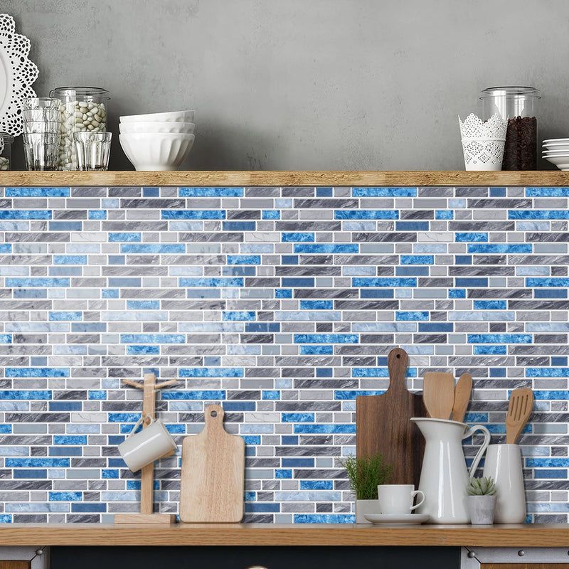 LuxeMarmer Zwart-Wit Marmerlook Wandstickers