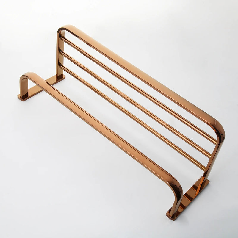 Monite Luxe Roségouden Badkamer Accessoire Set