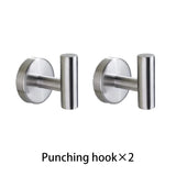 Badhardware Set | Geborsteld Roestvrij Staal | Zelfvoorzienende Installatie