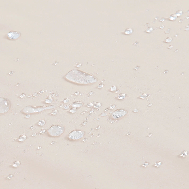 BohoChic Douchegordijn – Beige/Oud Ivoor