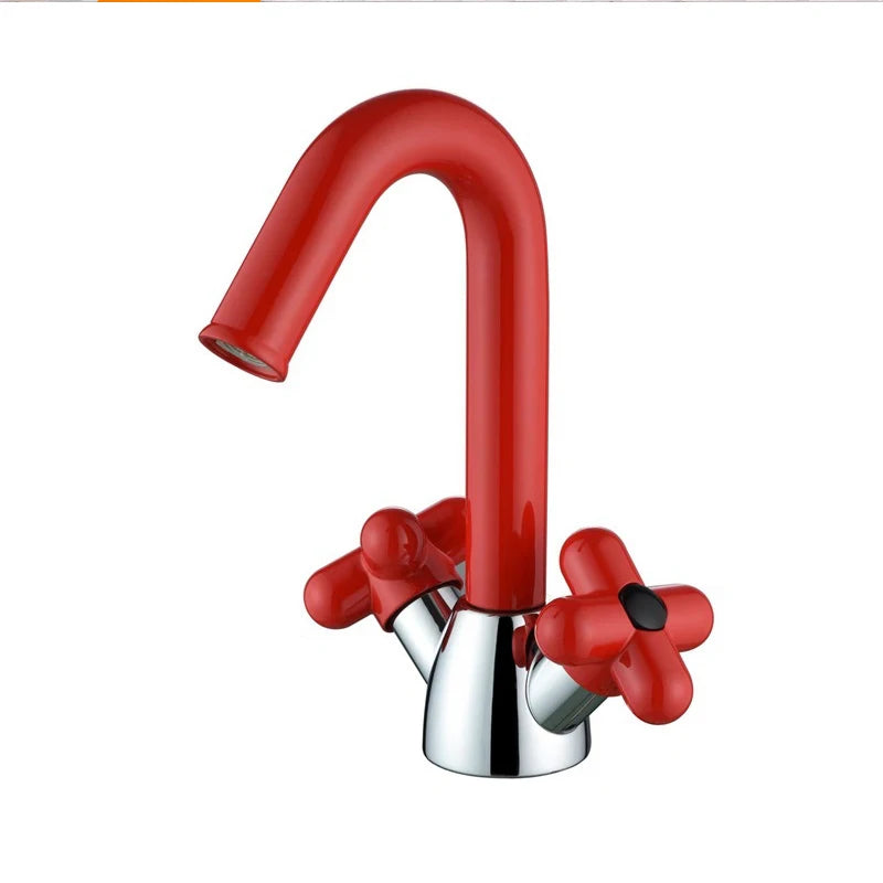 AUREVO Dubbele Handgreep Badkamerkraan