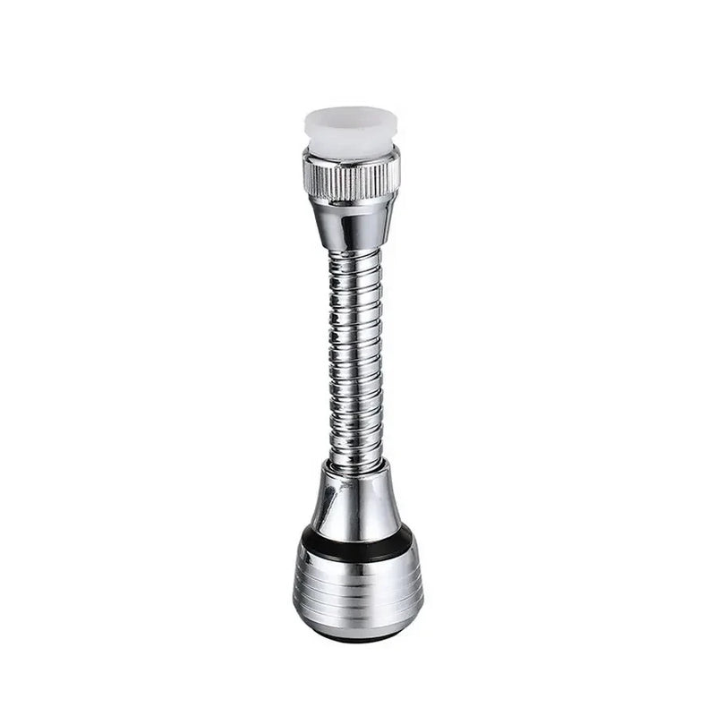 AquaFlex Steel – RVS Kraanverlengstuk met 360° Rotatie & Waterbesparing