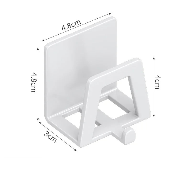 GripSteel – RVS Sponshouder & Zelfklevende Organizer
