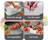 SteelSlice – Dubbelzijdige Titanium Snijplank van 316 Roestvrij Staal