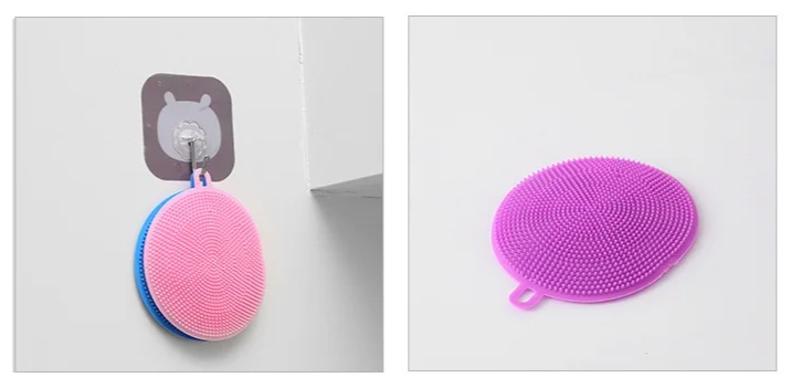 CleanFlex – Siliconen Afwasborstel & Multifunctionele Keukenspons