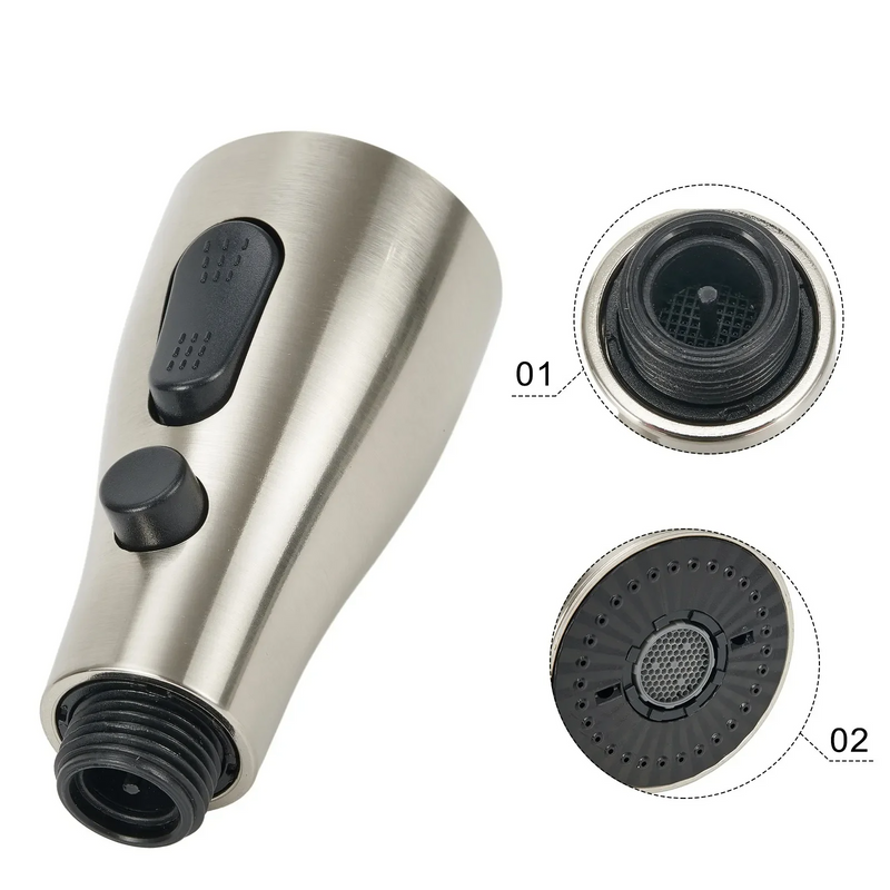 HydroFlex ProSpray – 3-standen Uittrekbare Keukensproeier Nozzle