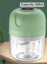 ChopCharge Mini USB Draadloze Knoflookhakker