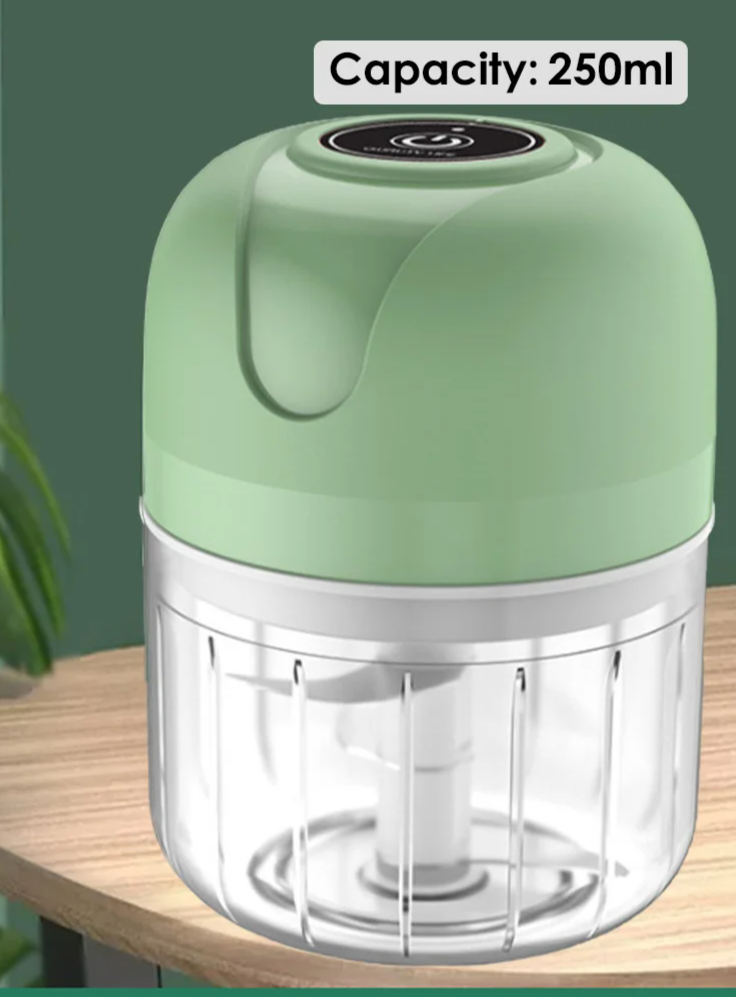 ChopCharge Mini USB Draadloze Knoflookhakker