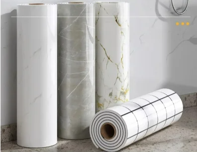 MarbleDream – Luxe Zelfklevend Marmerbehang met Schuimlaag