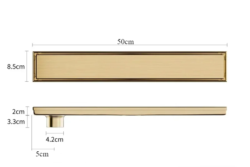 AeroDrain Luxe Douchevloerafvoer
