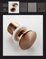 Bagnolux Roségouden Wastafel Afvoer