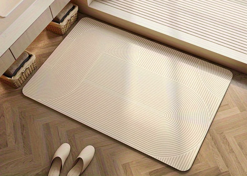 StoneDry Diatomee Badmat – Superabsorberend, Antislip & Sneldrogend – Voor Badkamer, Toilet, Keuken of Hal