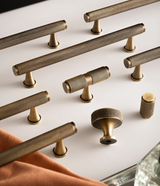 Nurlin Massief Antiek Messing Kastgreep