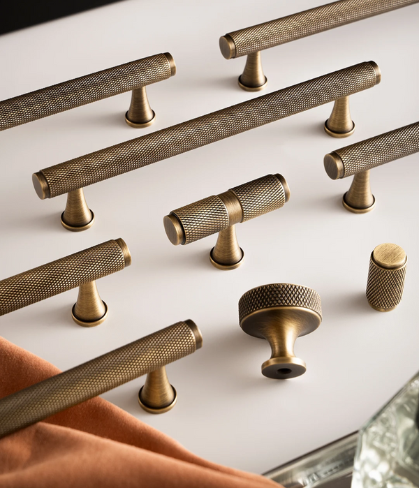 Nurlin Massief Antiek Messing Kastgreep