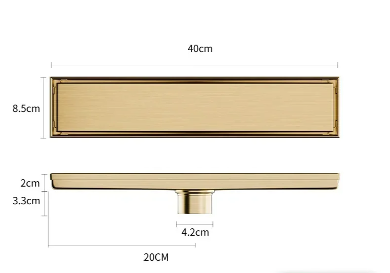 AeroDrain Luxe Douchevloerafvoer