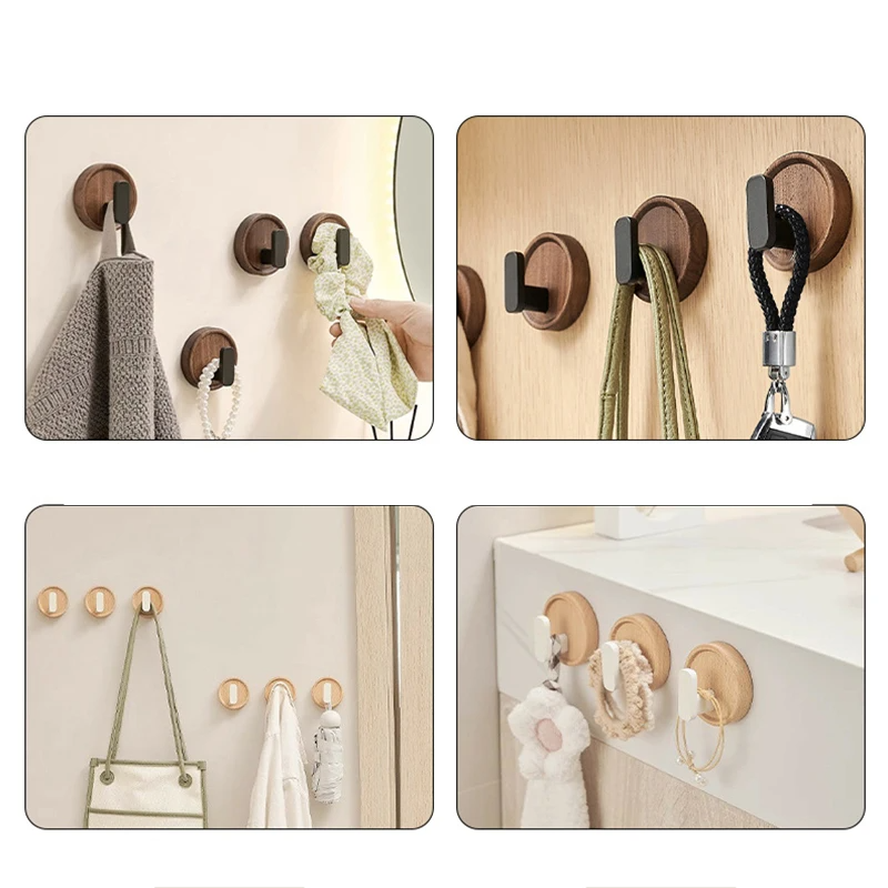 Nurlin Walnoothouten Wandhaak