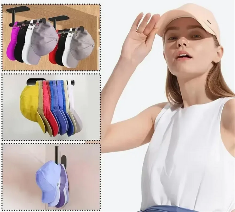 CapRack Roestvrijstalen Hoeden- & Pettenrek