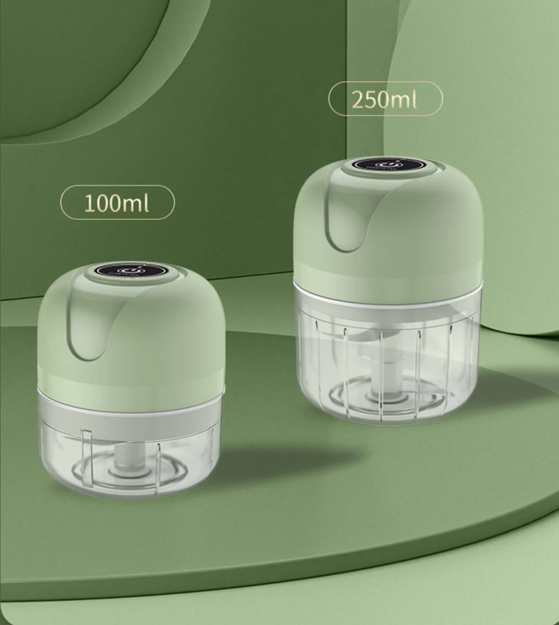 ChopCharge Mini USB Draadloze Knoflookhakker