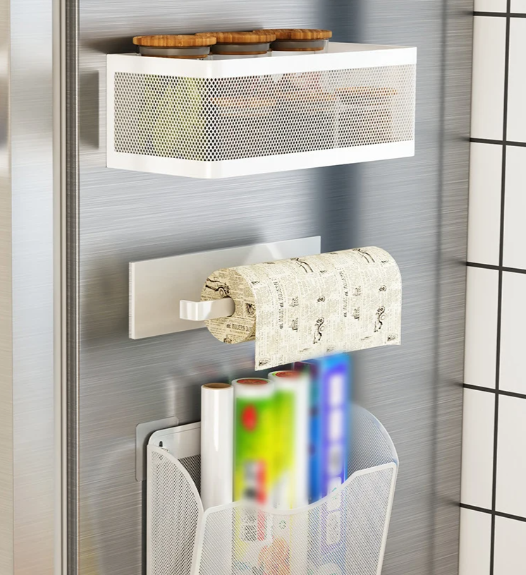 MagnoRack – Magnetisch Koelkast Zijrek met Extra Opbergruimte